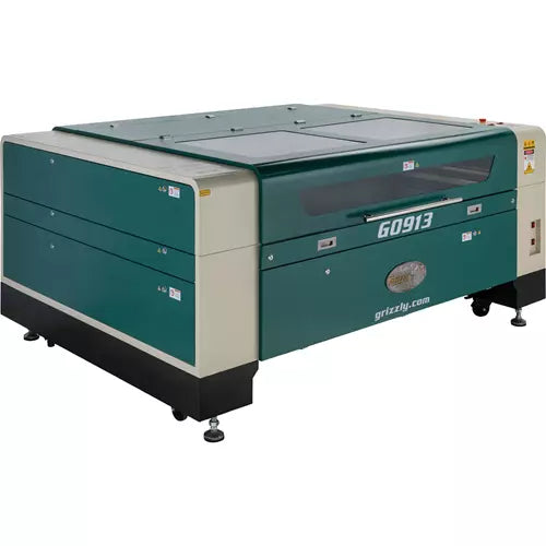 Grizzly - 63" x 39" CO2 Laser Cutter 100W Double Head