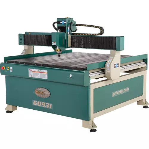 Grizzly - 47" x 47" CNC Router With T-Slot Table
